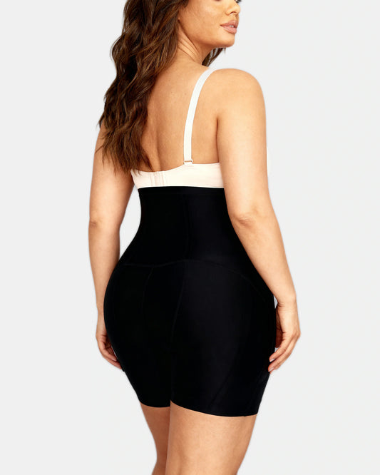 women's tummy control underwear ultra high waisted shorts Black — Wear Rose