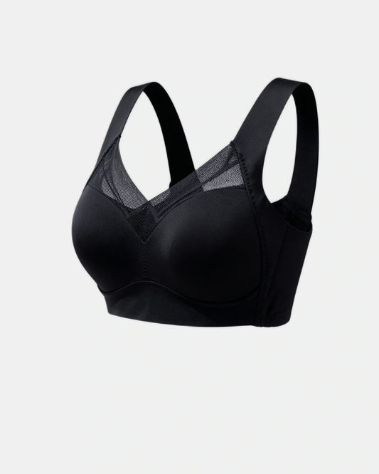 women's wireless bra, smoothing vest Black — Wear Rose
