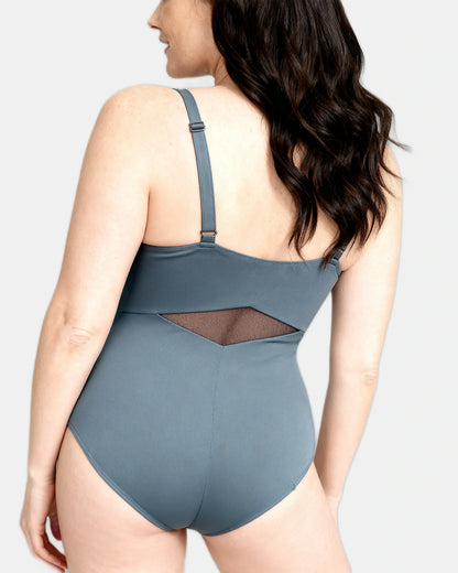 cami shaping bodysuit Slate — Wear Rose