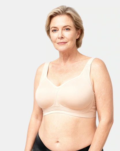 comfortlift seamless bra Beige — Wear Rose