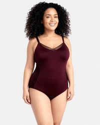 Cross-Front Cami Bodysuit
