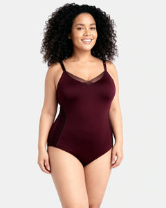 Cross-Front Cami Bodysuit
