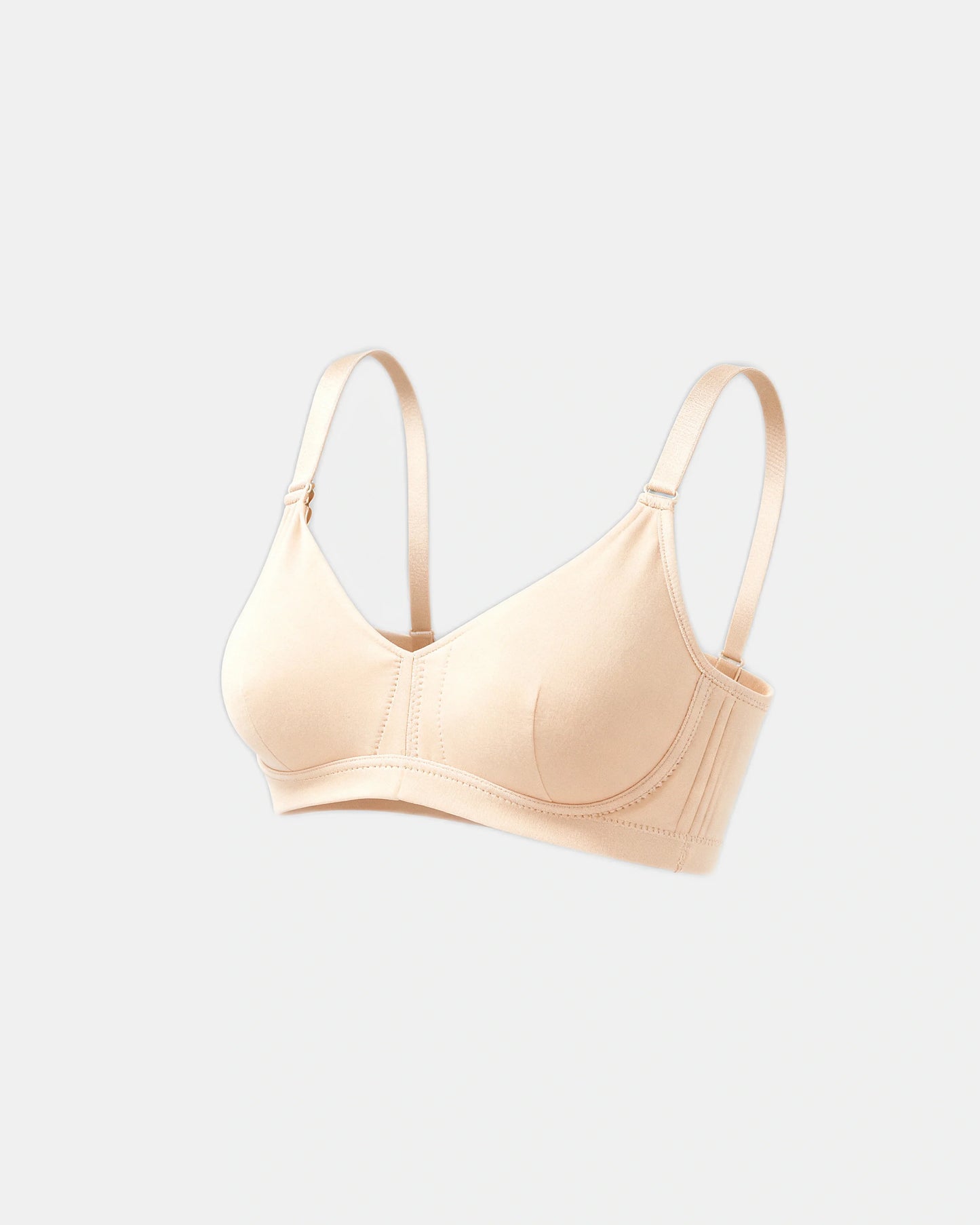 daily comfort wireless shaper bra Beige — Wear Rose