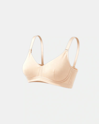 daily comfort wireless shaper bra Beige — Wear Rose