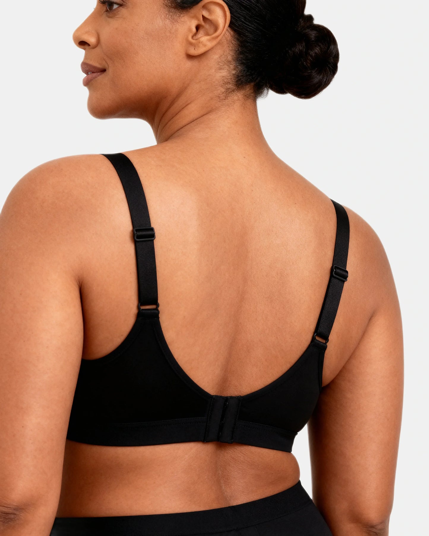 daily comfort wireless shaper bra Black — Wear Rose