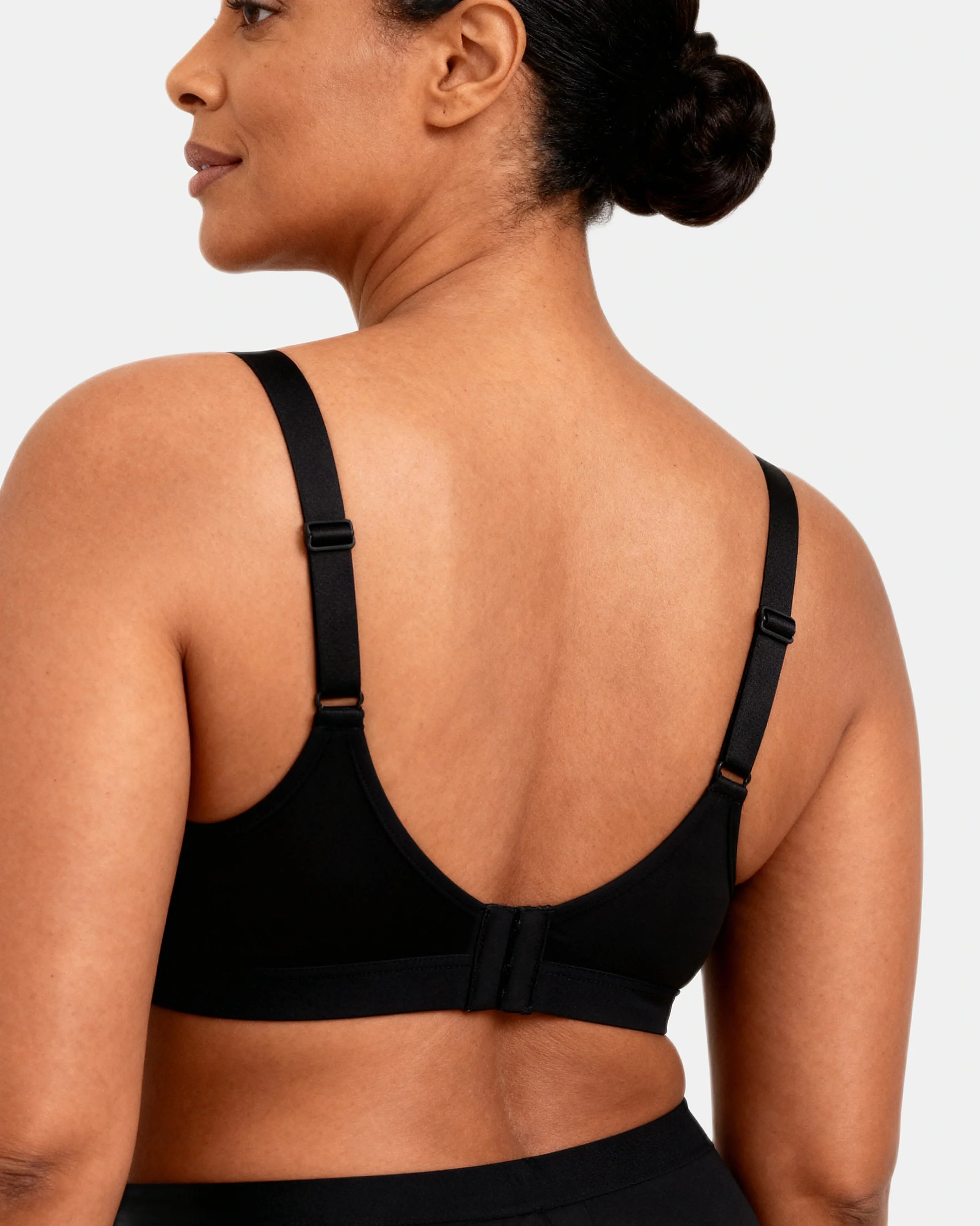 daily comfort wireless shaper bra Black — Wear Rose