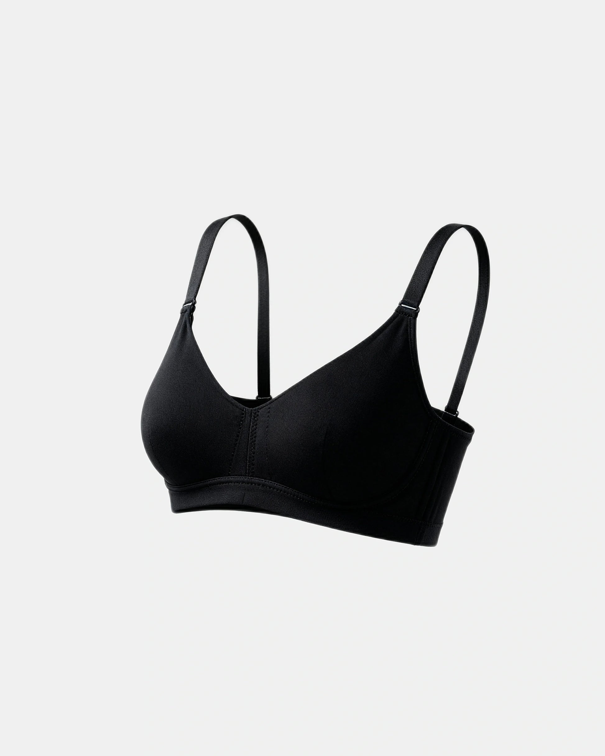 daily comfort wireless shaper bra Black — Wear Rose