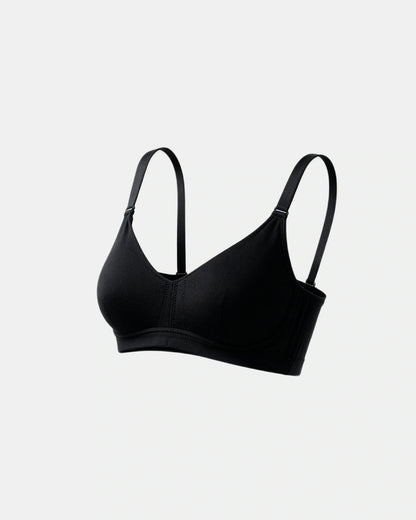 daily comfort wireless shaper bra Black — Wear Rose