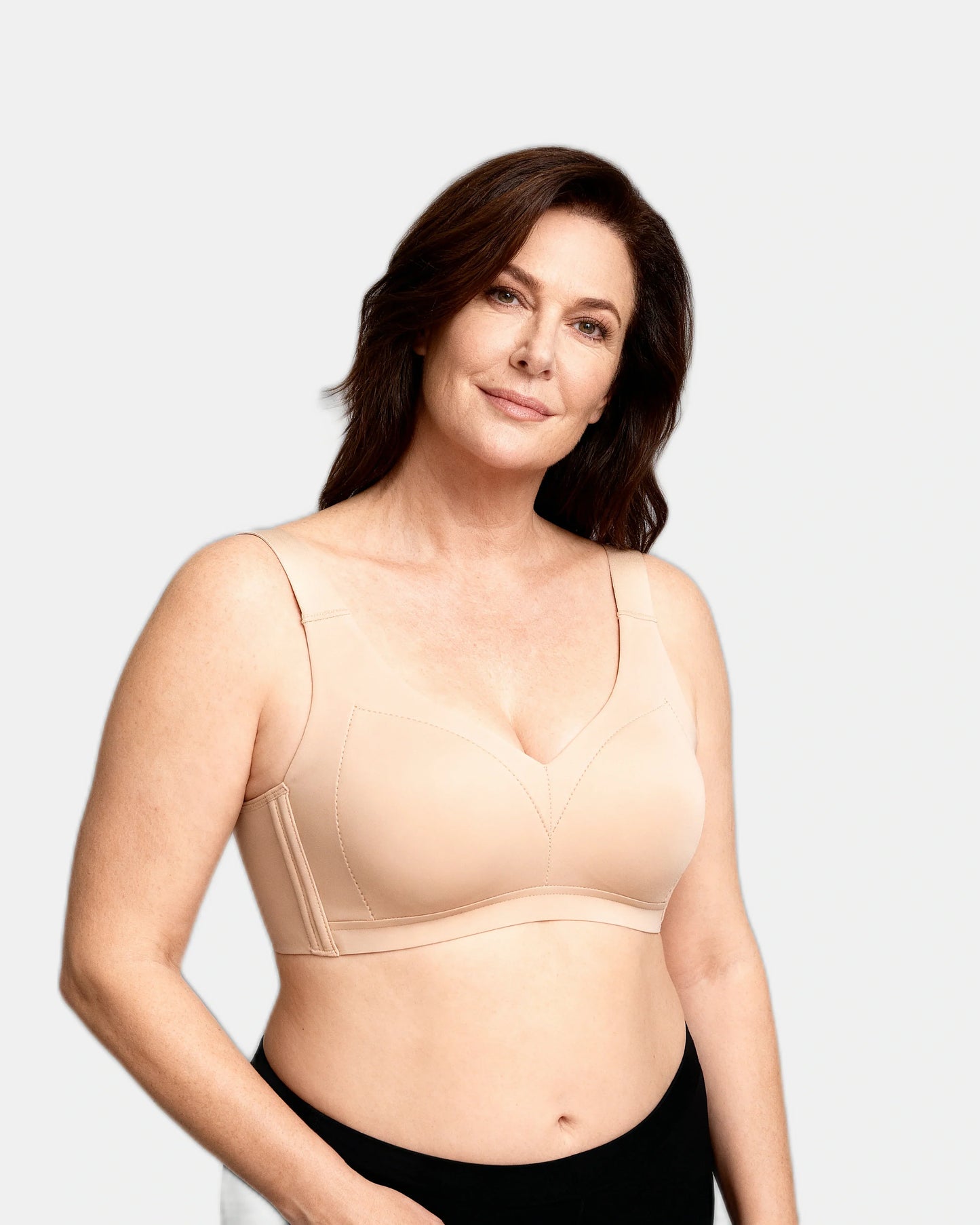 everyday lace bra Beige — Wear Rose