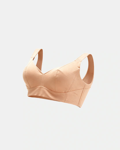 full coverage longline smoothing bra Nude — Wear Rose
