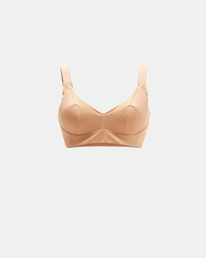 full coverage longline smoothing bra Nude — Wear Rose