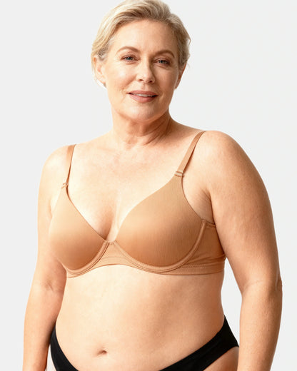 full coverage push up bra Nude — Wear Rose