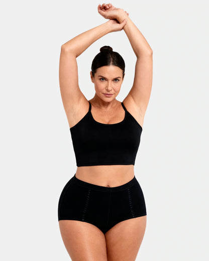 high waist brief Black — Wear Rose