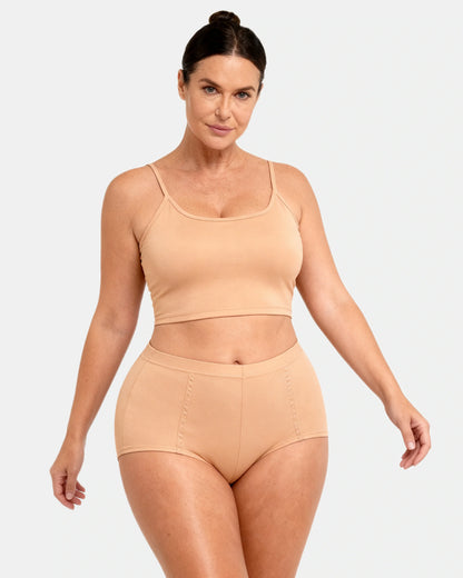 high waist brief Nude — Wear Rose