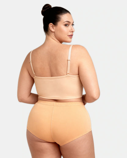 high waist brief Nude — Wear Rose