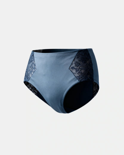 lace trim brief Slate — Wear Rose