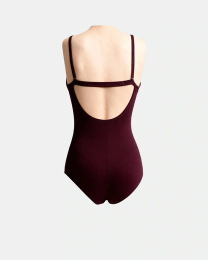 low back sculpting bodysuit Plum — Wear Rose