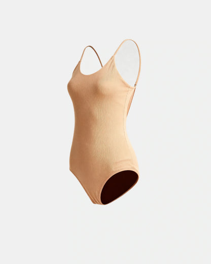 low back sculpting bodysuit Sand — Wear Rose