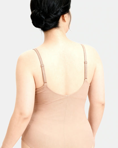 low back sculpting bodysuit Taupe — Wear Rose