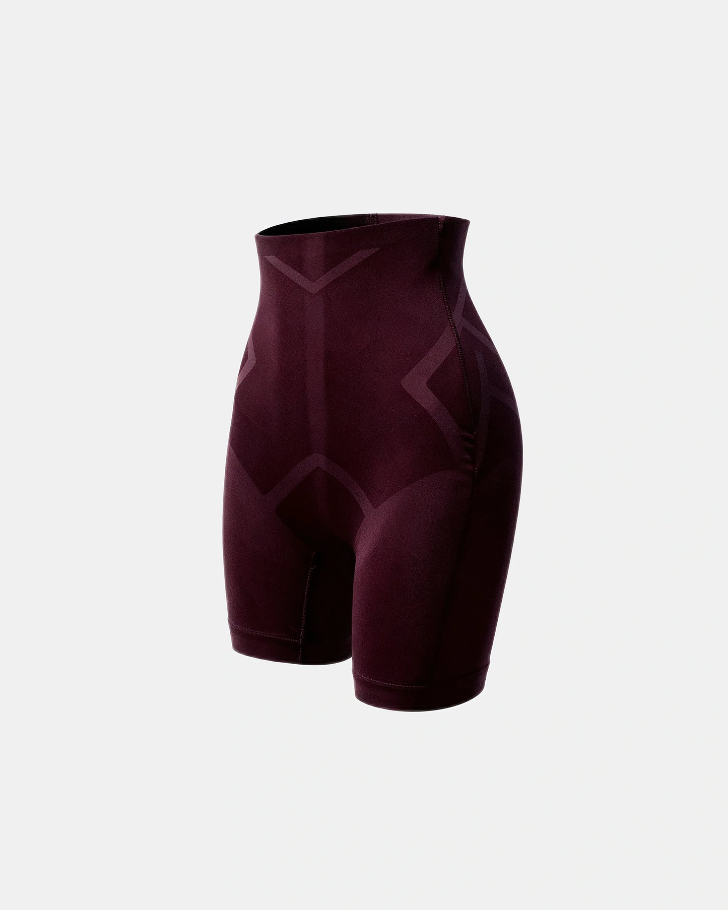 mesh sculpting high waist short Plum — Wear Rose