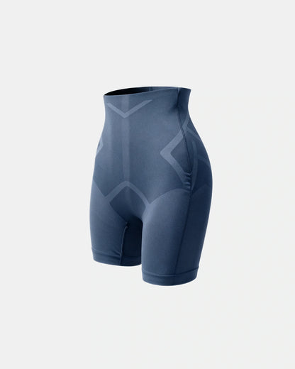 mesh sculpting high waist short Slate — Wear Rose