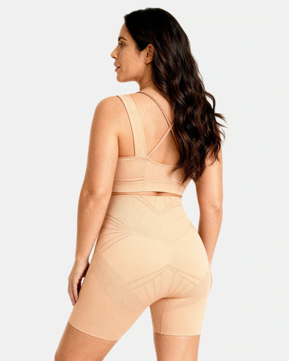 sculpting high waist shaping short Sand — Wear Rose