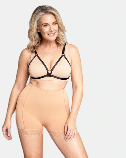 sculpting shorts Nude — Wear Rose