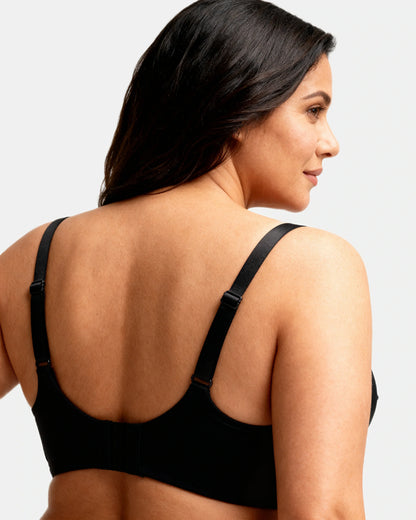 seamless strapless front closure bra Black — Wear Rose