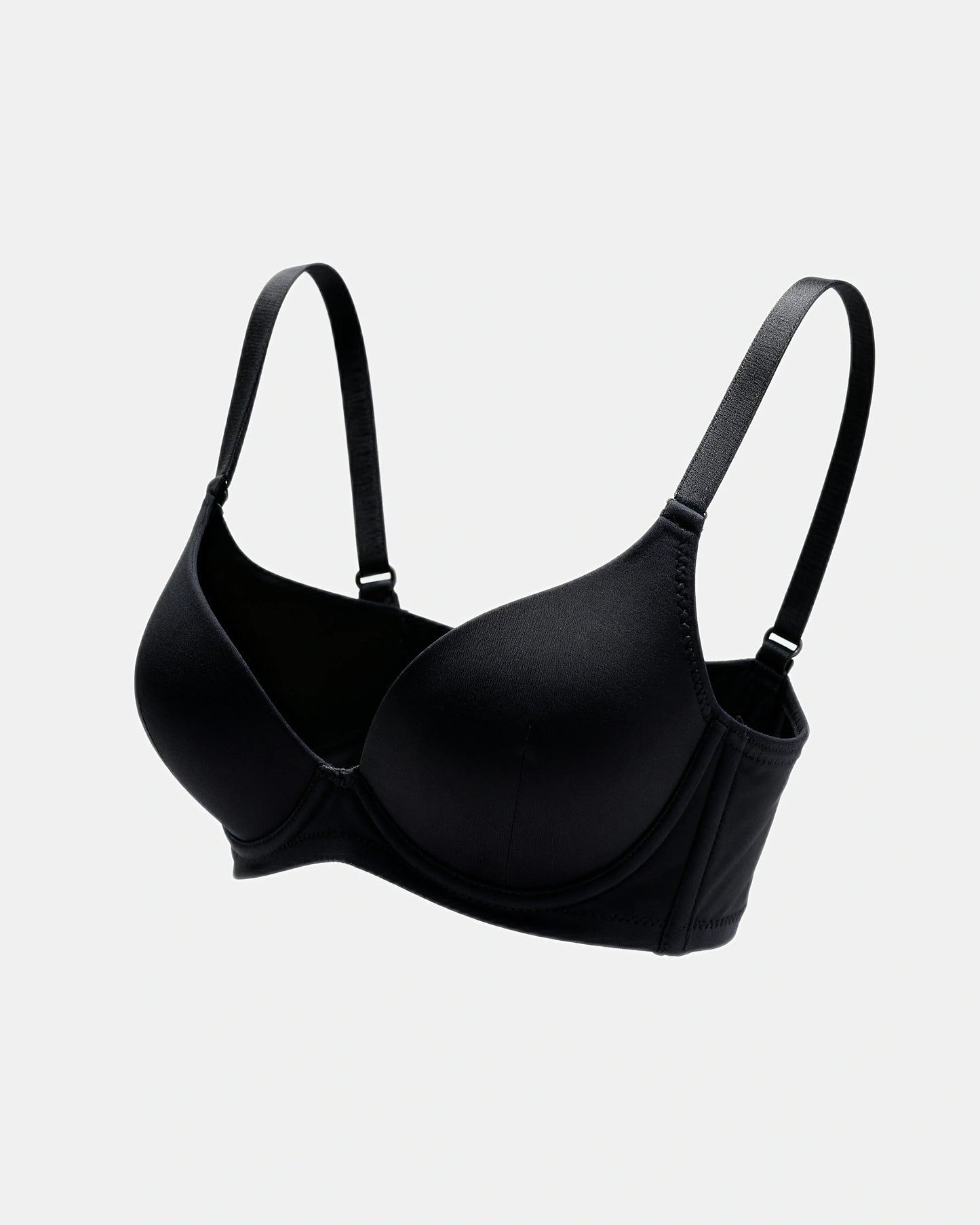 seamless strapless front closure bra Black — Wear Rose