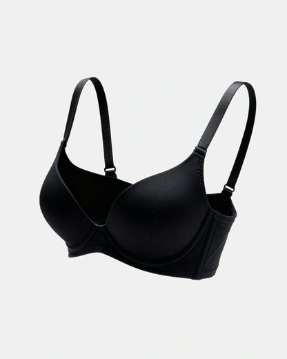seamless strapless front closure bra Black — Wear Rose