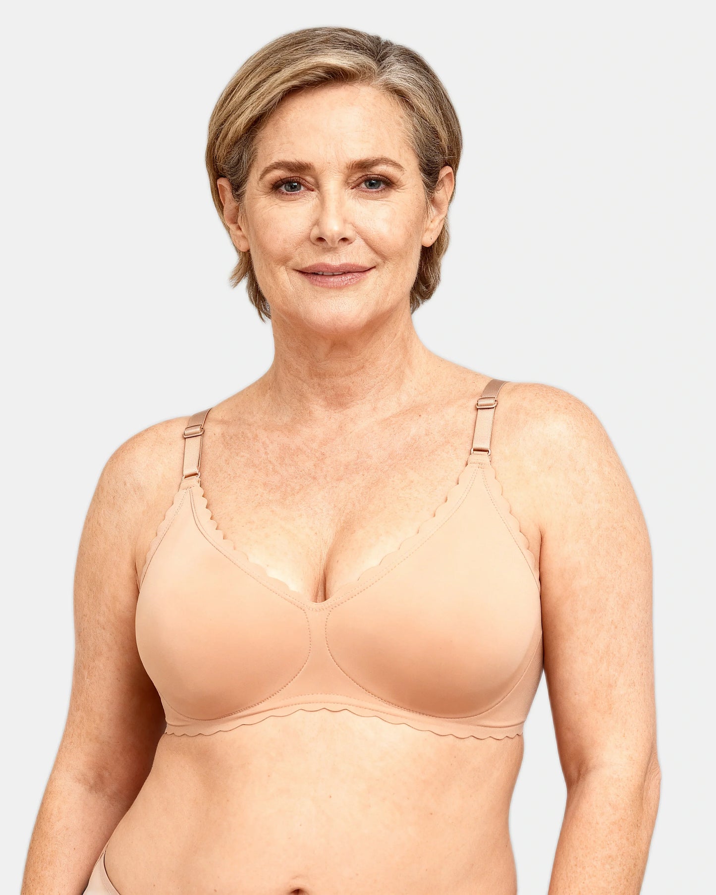 seamless t shirt bra Nude — Wear Rose