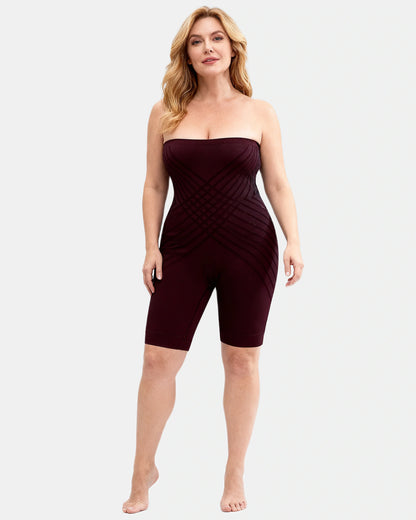 smoothing high waist shaping short Plum — Wear Rose