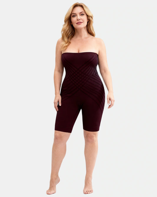 smoothing high waist shaping short Plum — Wear Rose