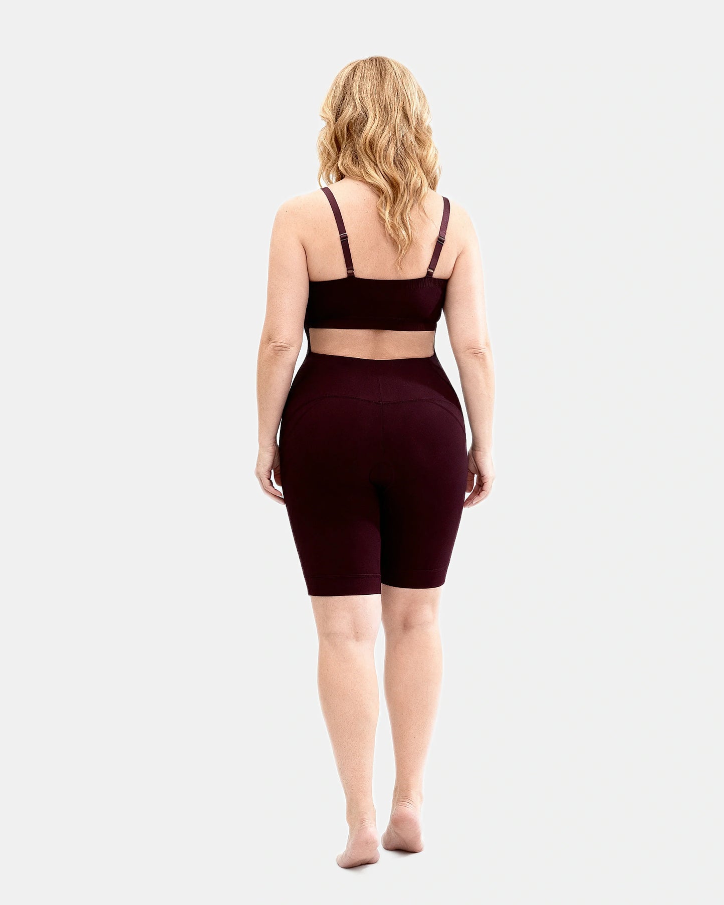 smoothing high waist shaping short Plum — Wear Rose