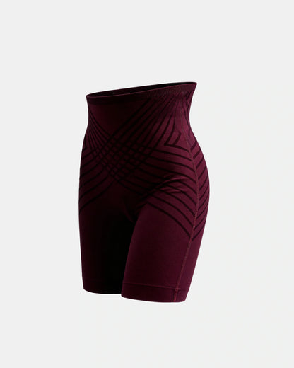 smoothing high waist shaping short Plum — Wear Rose