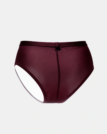 smoothing seamless thong Plum — Wear Rose