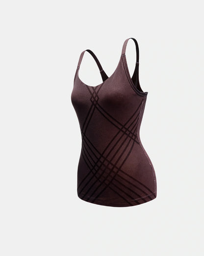 smoothing support cami Aubergine — Wear Rose