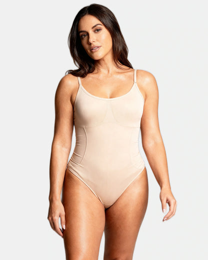 thong bodysuit Beige — Wear Rose