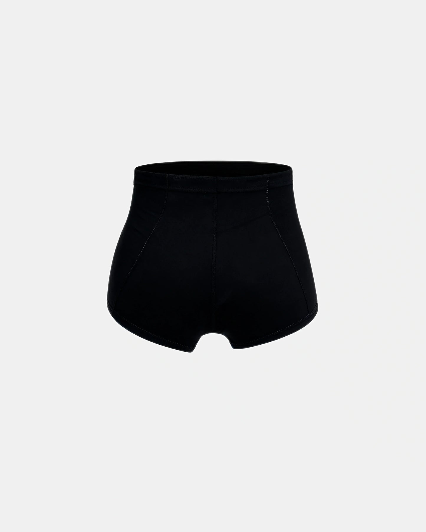 ultra high waisted bbl shorts Black — Wear Rose