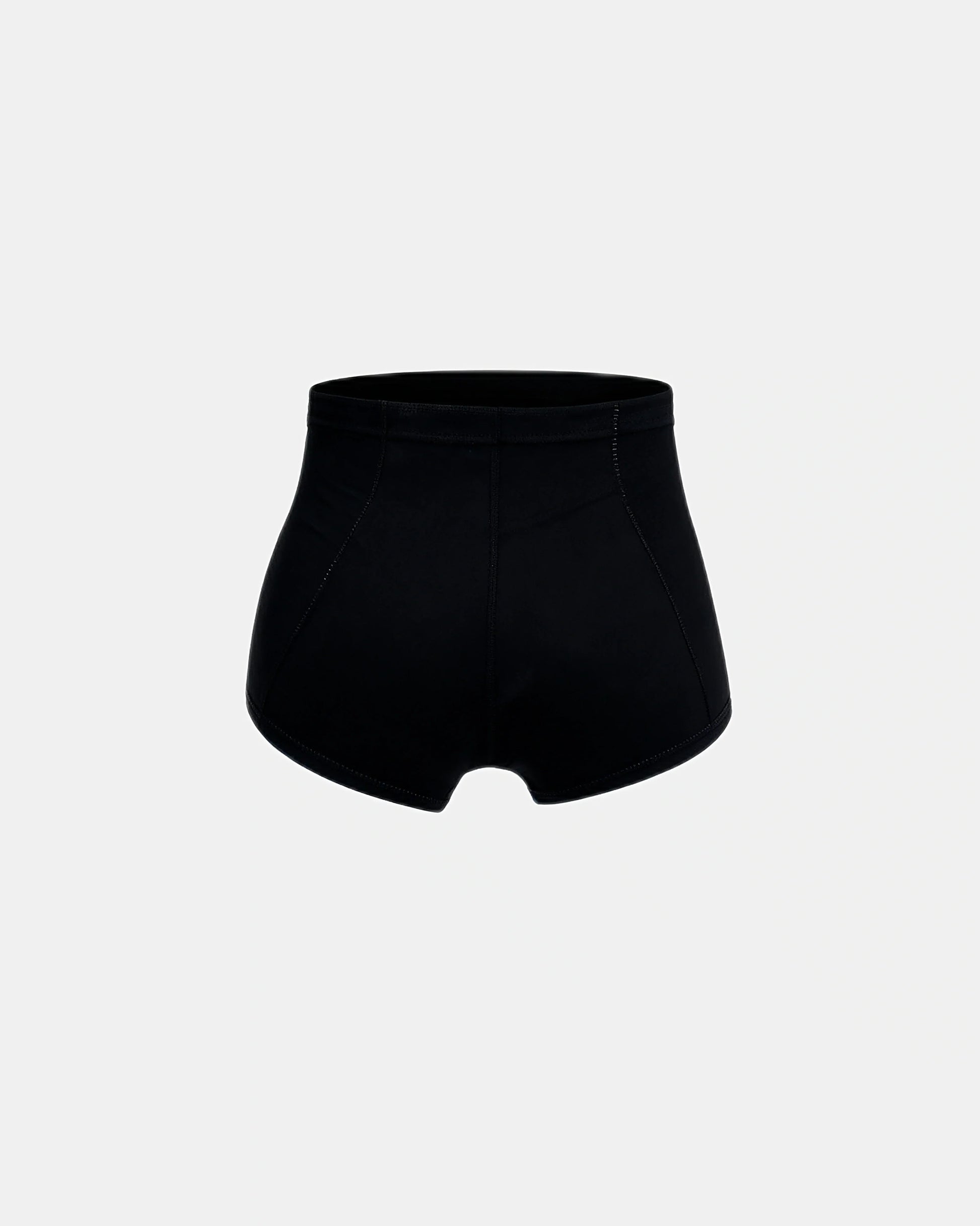 ultra high waisted bbl shorts Black — Wear Rose