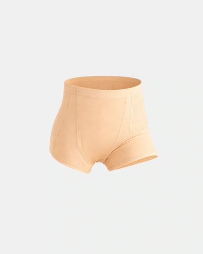 ultra high waisted bbl shorts Nude — Wear Rose