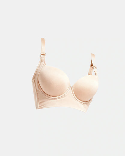 wide band shaping bra Beige — Wear Rose