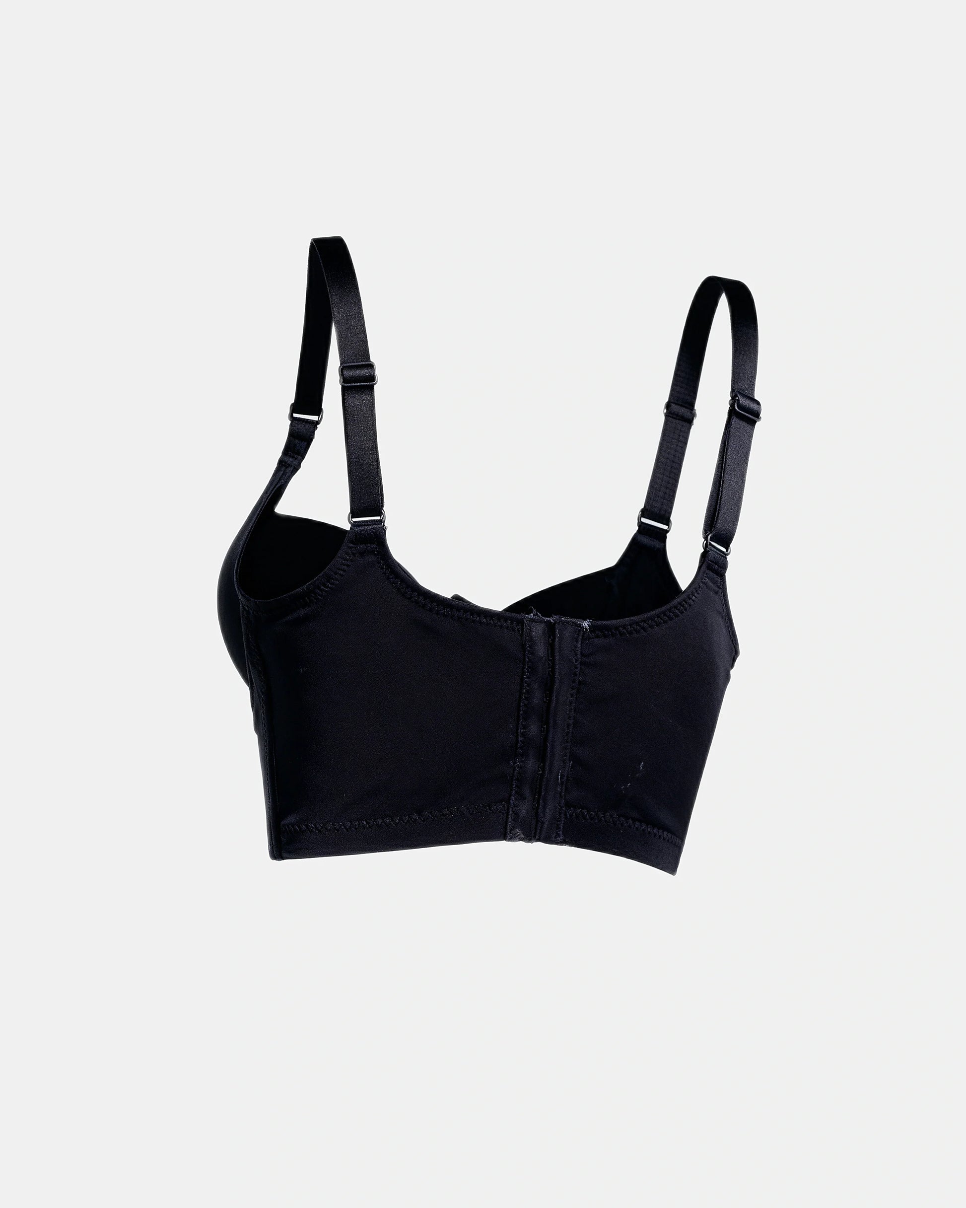 wide band shaping bra Black — Wear Rose