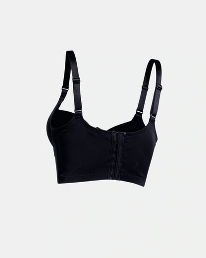 wide band shaping bra Black — Wear Rose