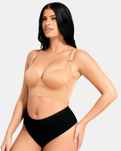wide band shaping bra Nude — Wear Rose