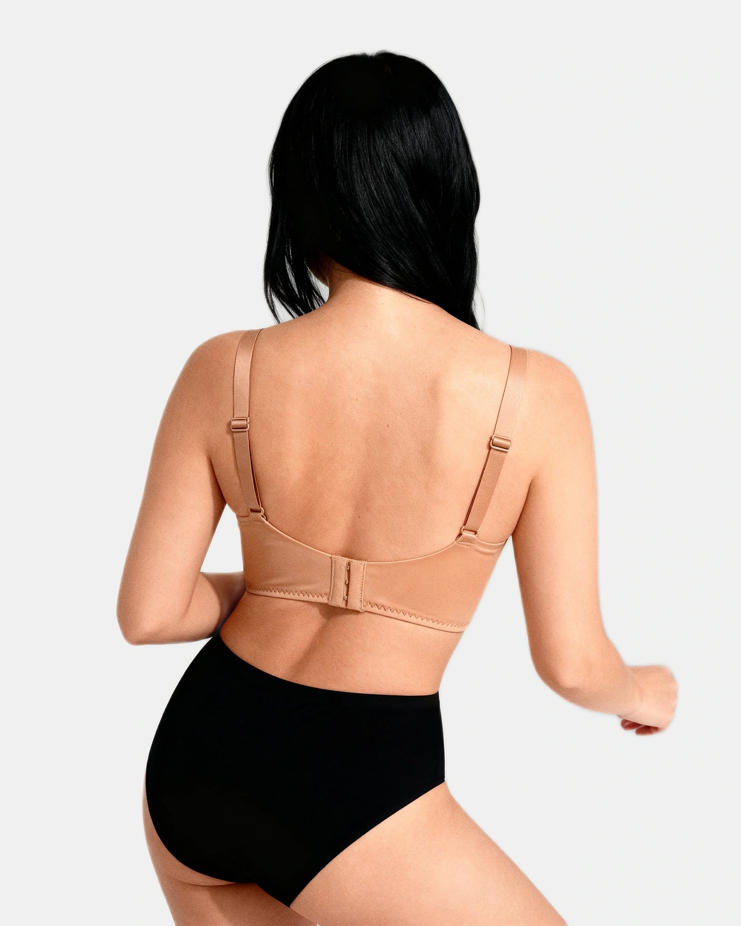 wide band shaping bra Nude — Wear Rose