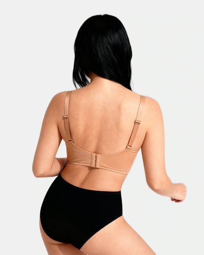 wide band shaping bra Nude — Wear Rose