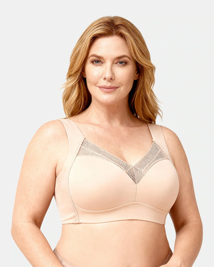 wireless comfort vest bra Beige — Wear Rose