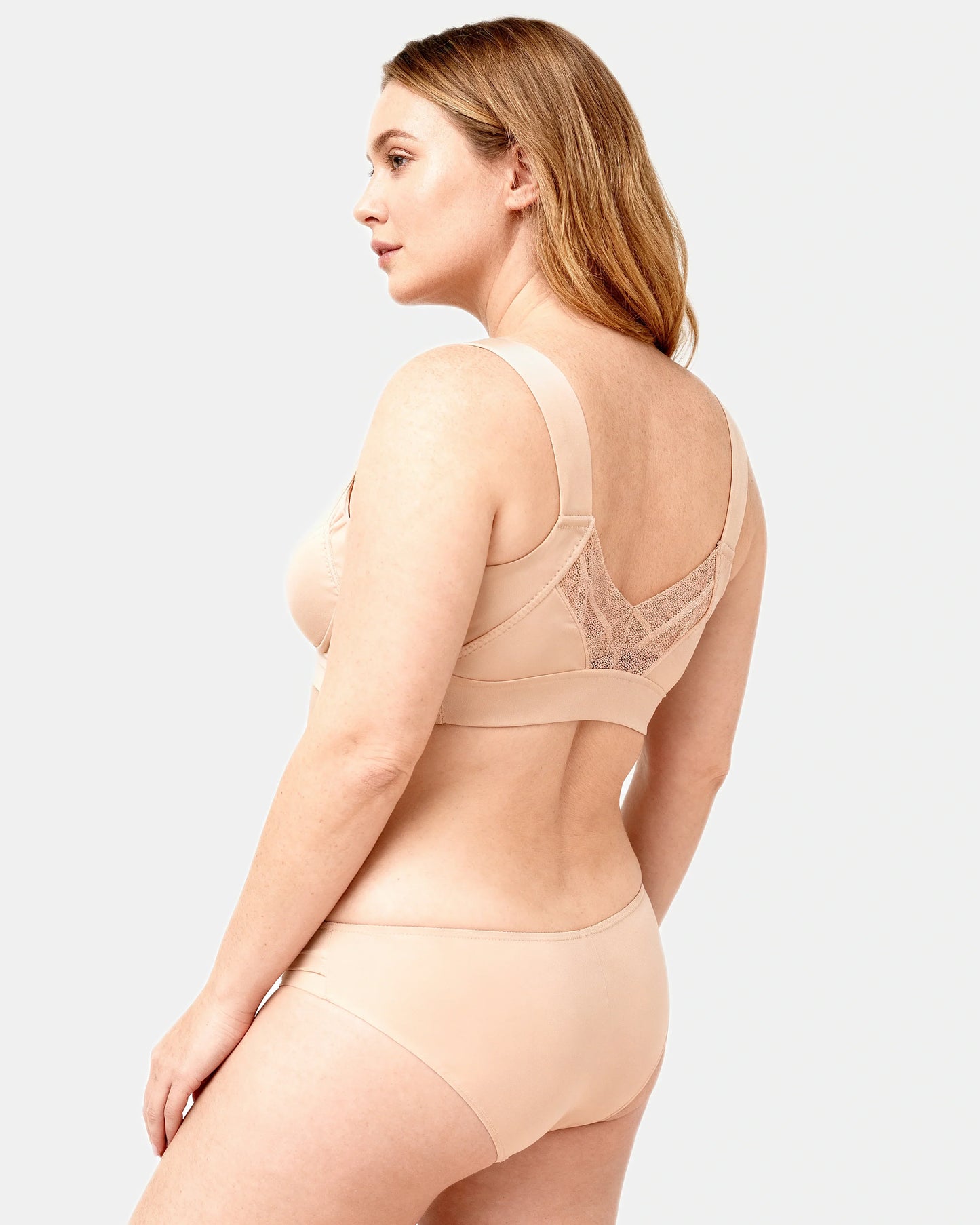 wireless comfort vest bra Beige — Wear Rose