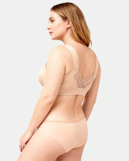 wireless comfort vest bra Beige — Wear Rose